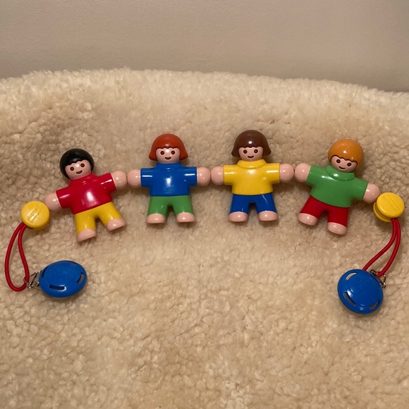 Y2K Playmobil Geobra Clip-on Baby Rattle - Picture 1 of 4